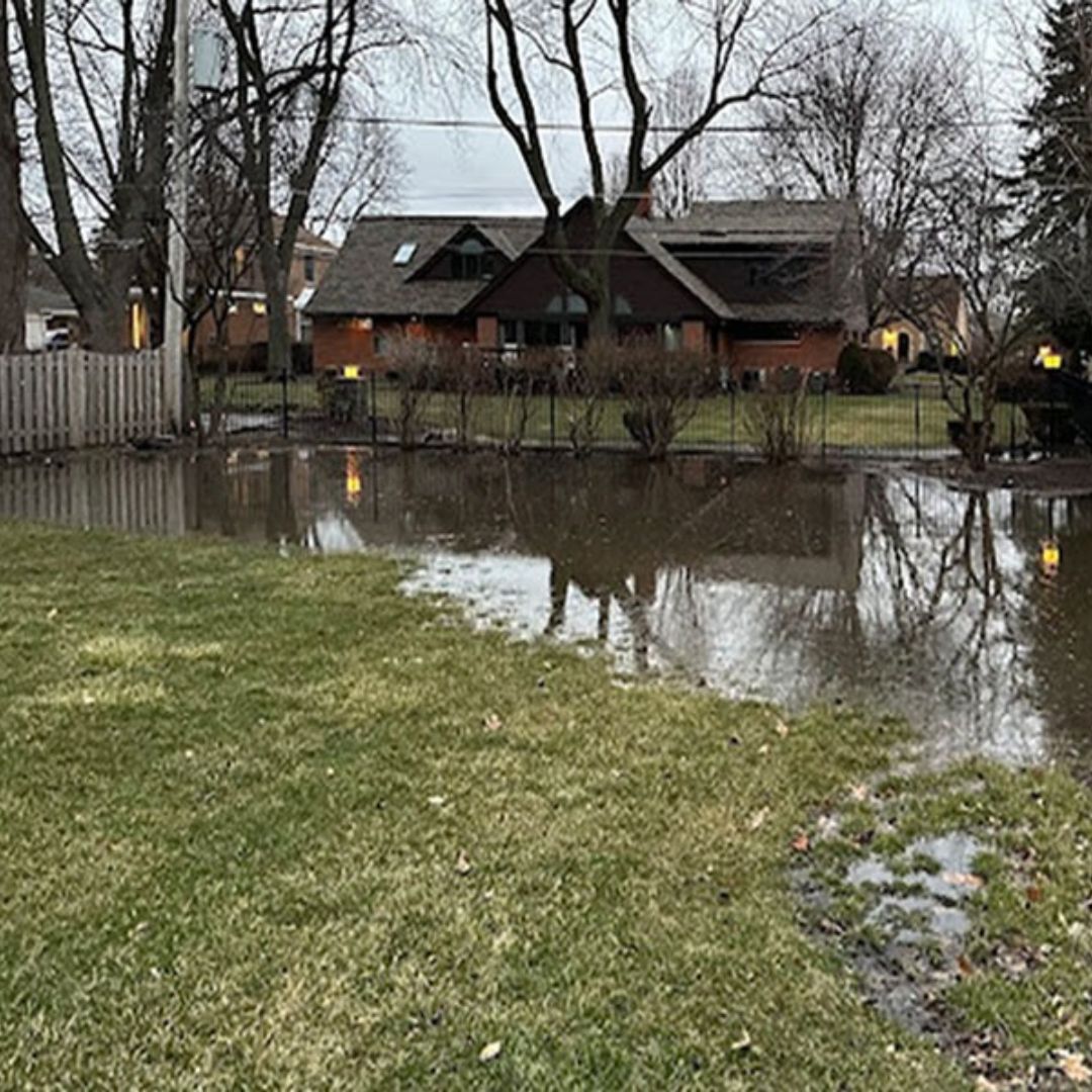 Landscaping Flooding Clean Up