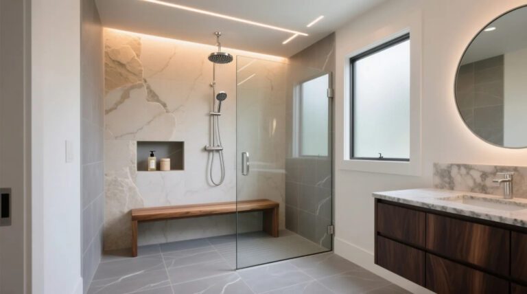 Enhancing Your Bathroom with a Walk-In Shower